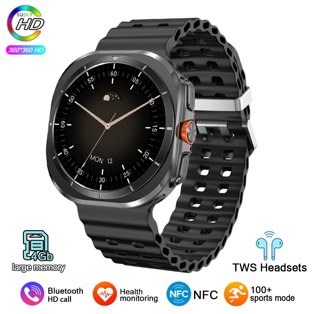 2025 Nuovo Smartwatch Orologio 7 uomo donna Sport Outdoor Bussola Chiamata Bluetooth 32GB NFC Frequenza Cardiaca Meteo Per Samsung Smartwatch