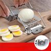 Egg Cutter Stainless Steel Egg Divider Mozzarella Divider Chopper Useful Silver Eco-Friendly Kitchen Egg Tools