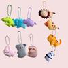 Adorable Stuffed Animal Keychains With Super Soft Short Plush Fur