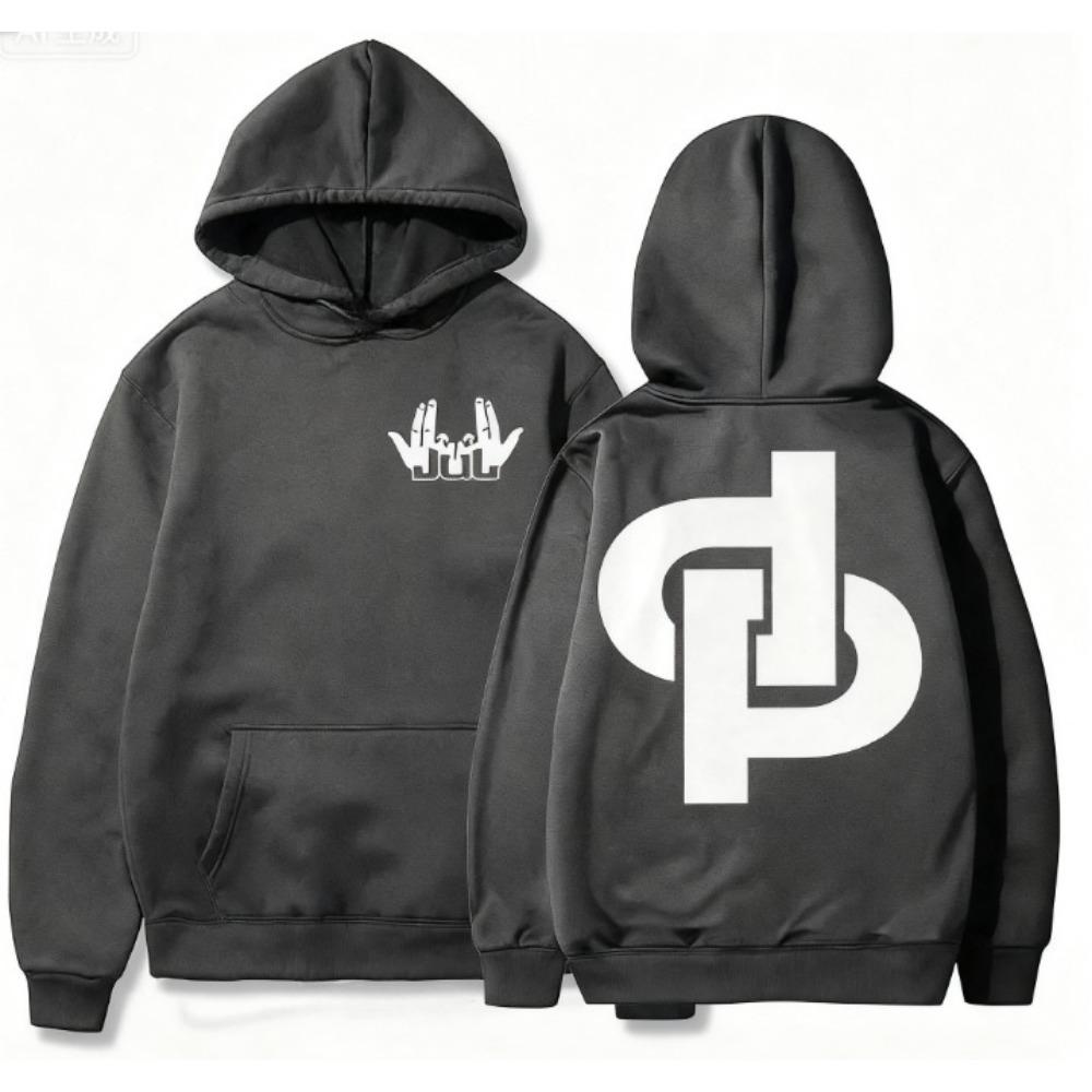 French Rapper's Same July Tour Men's Hooded Sweatshirt Hip-hop Style Casual Sweatshirt Soft and Warm Hooded Sweatshirt