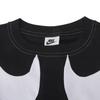 Nike Sportswear Swoosh Logo Crop Top T-Shirt Women Tops Black DD5591-010