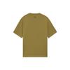 Li Ning CF Sports Fashion Series Letter Print Round Neck Short Sleeve T-Shirt Men Tops Seed-Brown AHSS587-3