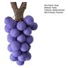 20/40Pcs Handmade Grape Cluster Soap Moisturizing Grape Soap Natural Cold-Process Soap for Face Body with Hanging Rope