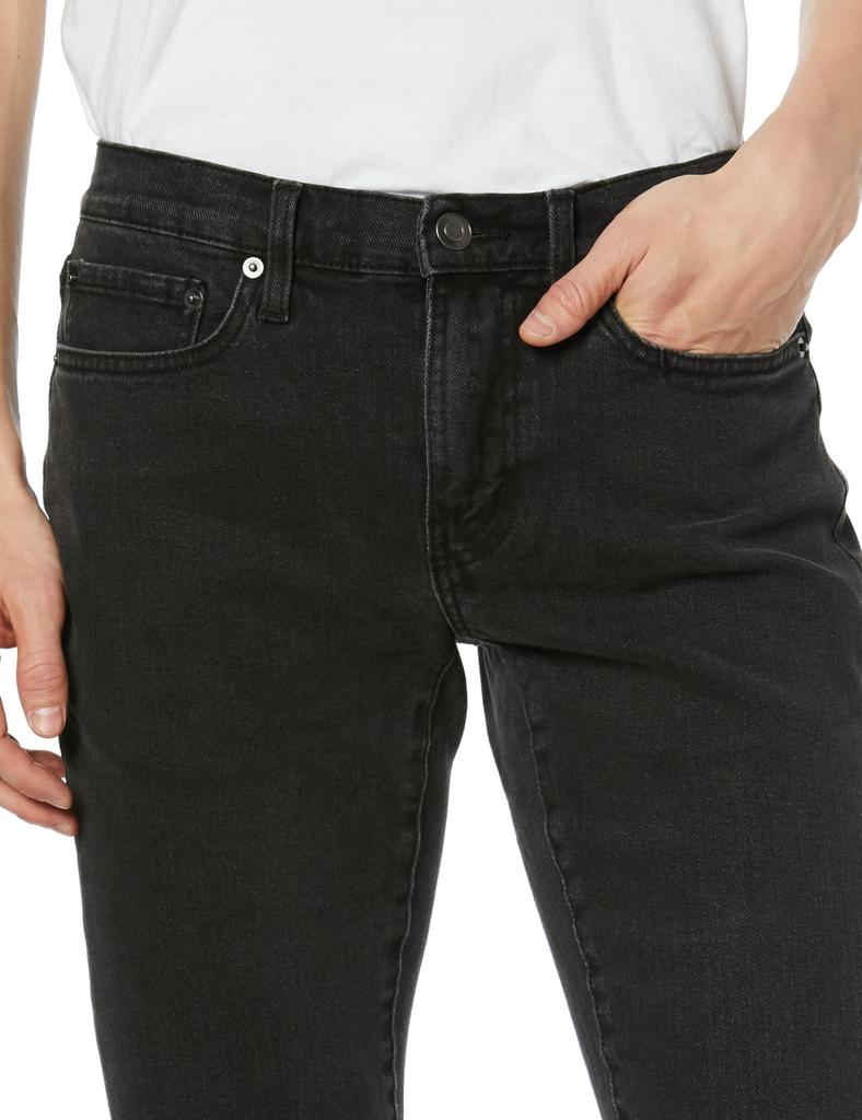 Amazon Essentials Slim Fit Washed Black Sizes Men's Jeans, W30/L34