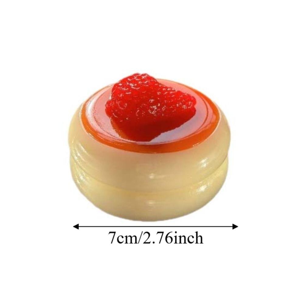 Simulation Squishy Strawberry Hand Relax Soufflé Squishy Creative Sensory Fidget Ball Kids Adults