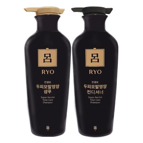 RYO Jinsengbo Scalp and Hair Nourishing Shampoo 400ml + Conditioner 400ml