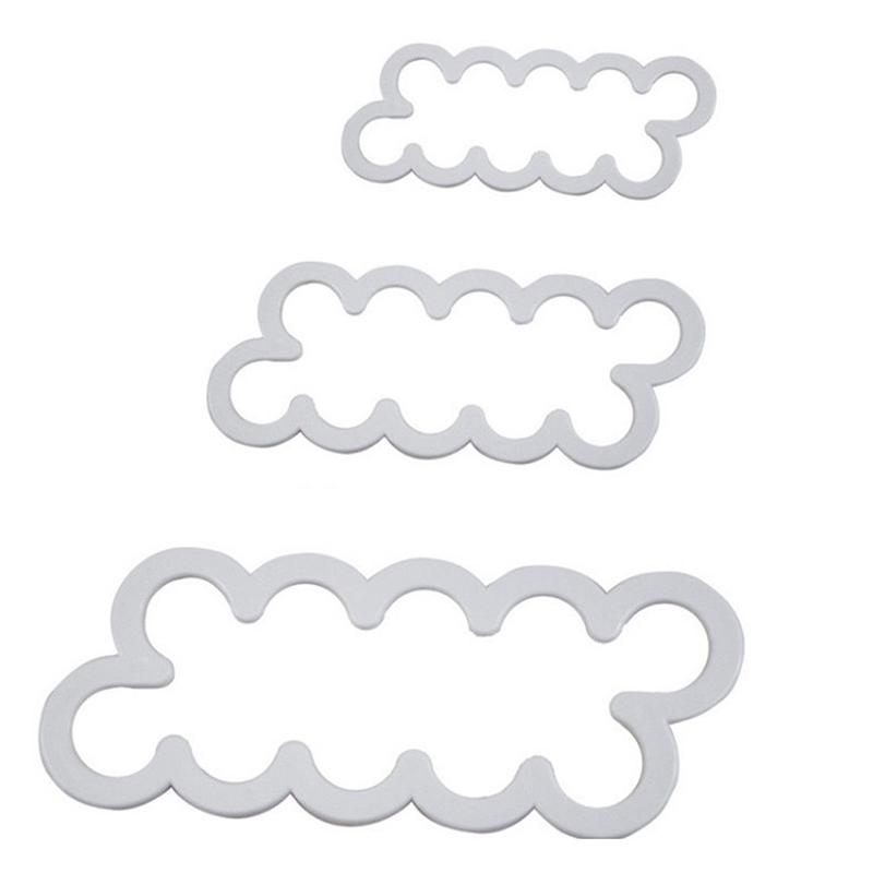 Instrumente 3Pcs 3D Rose Flower Cutter Mold Sugarcraft Fondant Cake Coacere Decorare