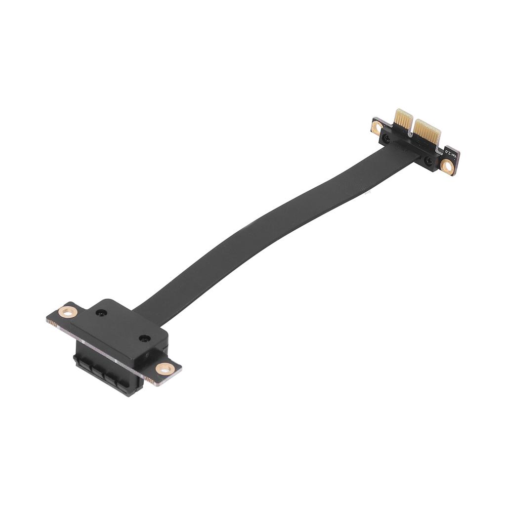 Extension Cable PCIE 1X Dual Vertical 90 Degrees  Network Adapter Line with LED Indication 15cm