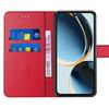 Coque de protection - BOOLING - pour Samsung Galaxy A36 5G/A56 5G - Cuir PU Rouge - Antichoc - Anti-rayures