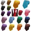 [Xiang Ru] Plain Necktie - 18 Styles - Washable - Suitable for Business, Workplace, Commuting, Job Hunting, Formal & Casual Wear - Stylish - Father's