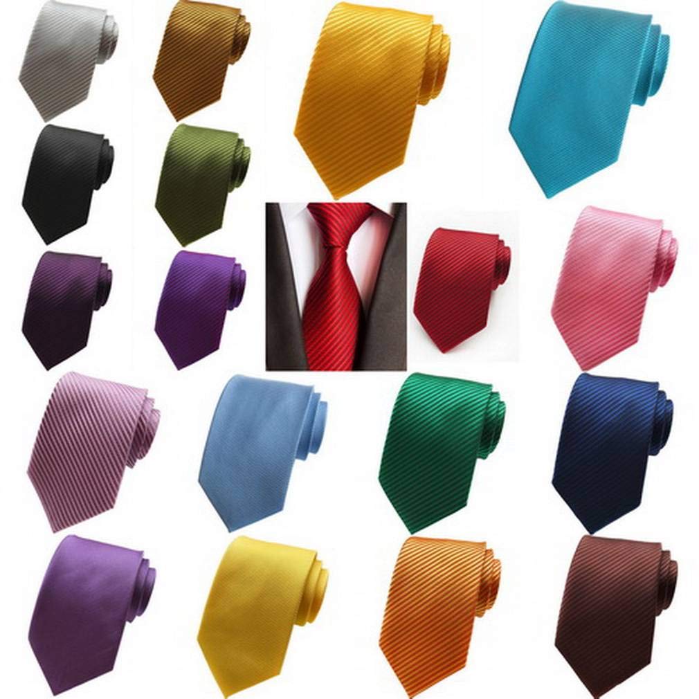 [Xiang Ru] Plain Necktie - 18 Styles - Washable - Suitable for Business, Workplace, Commuting, Job Hunting, Formal & Casual Wear - Stylish - Father's