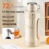 316 Stainless Steel Insulated Kettle, Large Capacity, Portable Outdoor Cup, Car-Mounted Hot Water Bottle