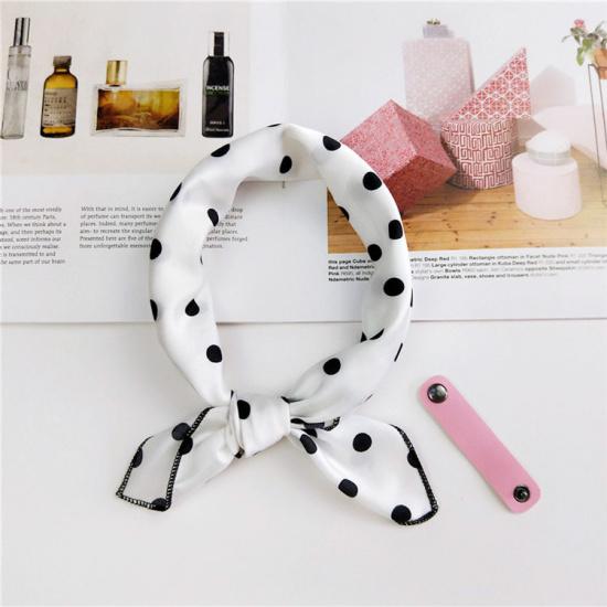 Cotton And Linen Small Square Scarf Silk Scarf Women'S Spring And Autumn New Style Artistic And Versatile Fashionable Temperament Headband Scarf