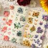 20pcs Plant Flower Stickers, Decorative for Laptops, Scrapbooks, Gift Wrapping, DIY Decoration