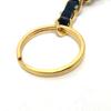 CHANEL 94P Triangular plate Charm key ring accessories, small items Key ring