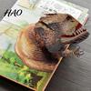 Pterodactyl 3D Book Dinosaur Encyclopedia Prehistorica Pop-Up Interactive Educational Immersive for Kids 1-3 Lovers Gift