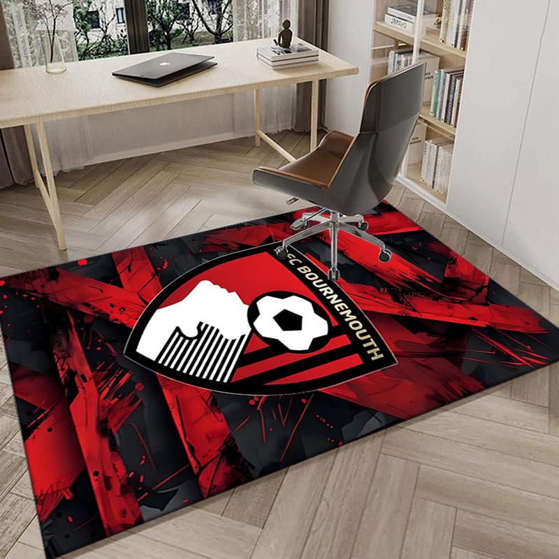 Afc Crest Printed Area Rug for Office, Chair Rug, Decorative Carpet Floor Mat, Large Size Fan gifts Christmas gifts