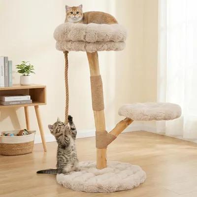 Multi-Level Cat Tree with Scratching Posts, Rope and Platform