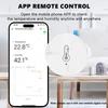 Ewelink ZigBee Smarter Temperatur-Feuchtigkeitssensor Batteriebetrieben APP-Steuerung Thermometer Hygrometer Controller Für Alexa Google