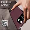 For Samsung Galaxy A16 A56 A55 A17 A37 A57 Smart Window Case, APP Wake Up/Sleep, Wallet Phone Protect Cover Card Pocket Holder Case