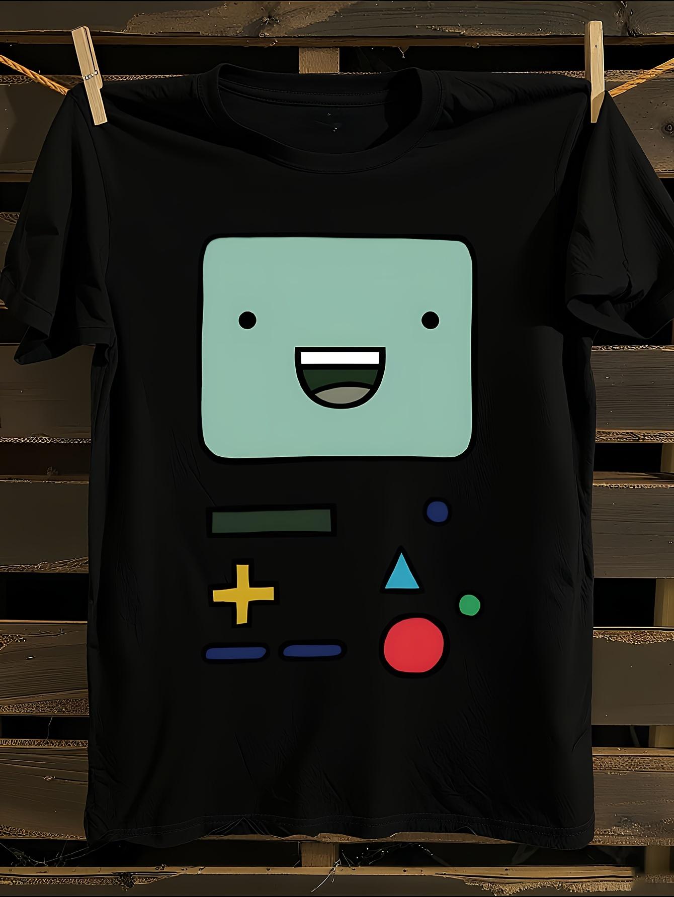 Plus Size Retro Gaming Pixel Art T-shirt XL