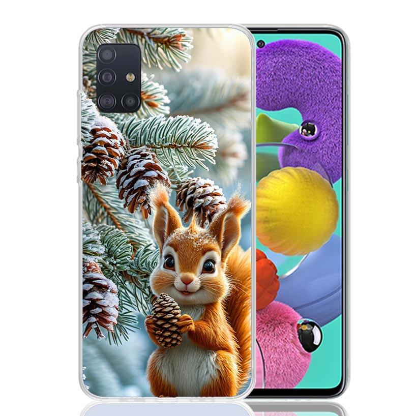 

Animal Squirrel Phone Case for Samsung Galaxy A52 A51 A50S A12 A22 A32 A72 A10S A30S A31 A71 Note 20 Ultra 10 Plus S10 Galaxy A5 Samsung Note 20