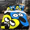 New Jacknjellify Bedding Set Printed Single Comforter Quilt Bed Cover Soft Duvet Cover Pillow Case 3 Pieces Sets Kids Adult Size