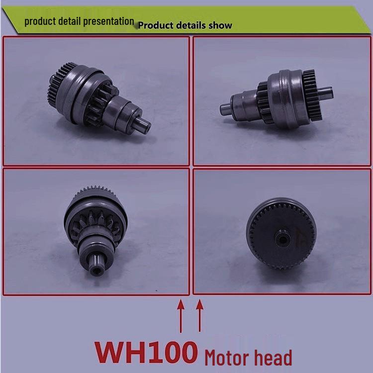 Applicable for WH100T Joyful Little Princess: Starting Gear & Clutch Motor Head Cover
