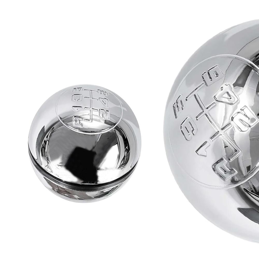 6 Speed Gear Shift Knob Handball Lever Shifter Cap Cover For Alfa Romeo Plated Gear Head Car Styling Accessories