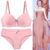 Conjunto de Lencería de una Pieza Sin Costuras de Color Sólido Sexy, Suave, Talla Grande, Amigable con la Piel y Cómodo