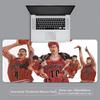 Gaming Mouse Pad Large Desk Mat Antislip Stitched Edges Basketball Sports Anime Team Print Keyboard Mat for Gamers