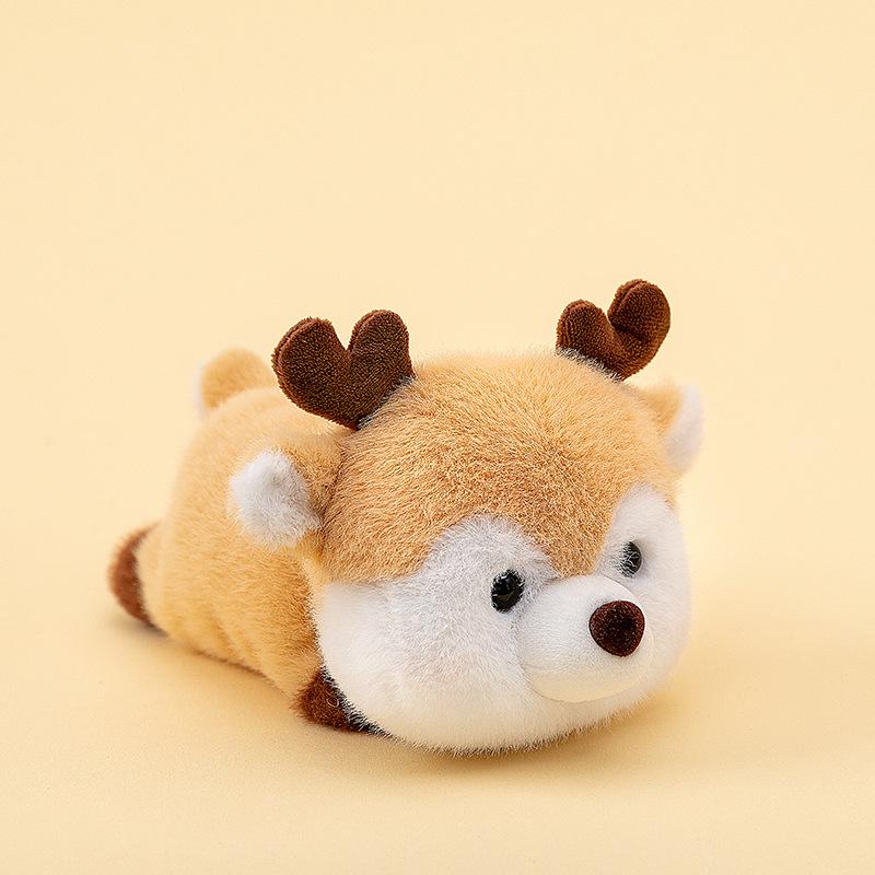 Cute Panda, Fox, Calf, Deer & Raccoon Plush Animal Pendant Doll