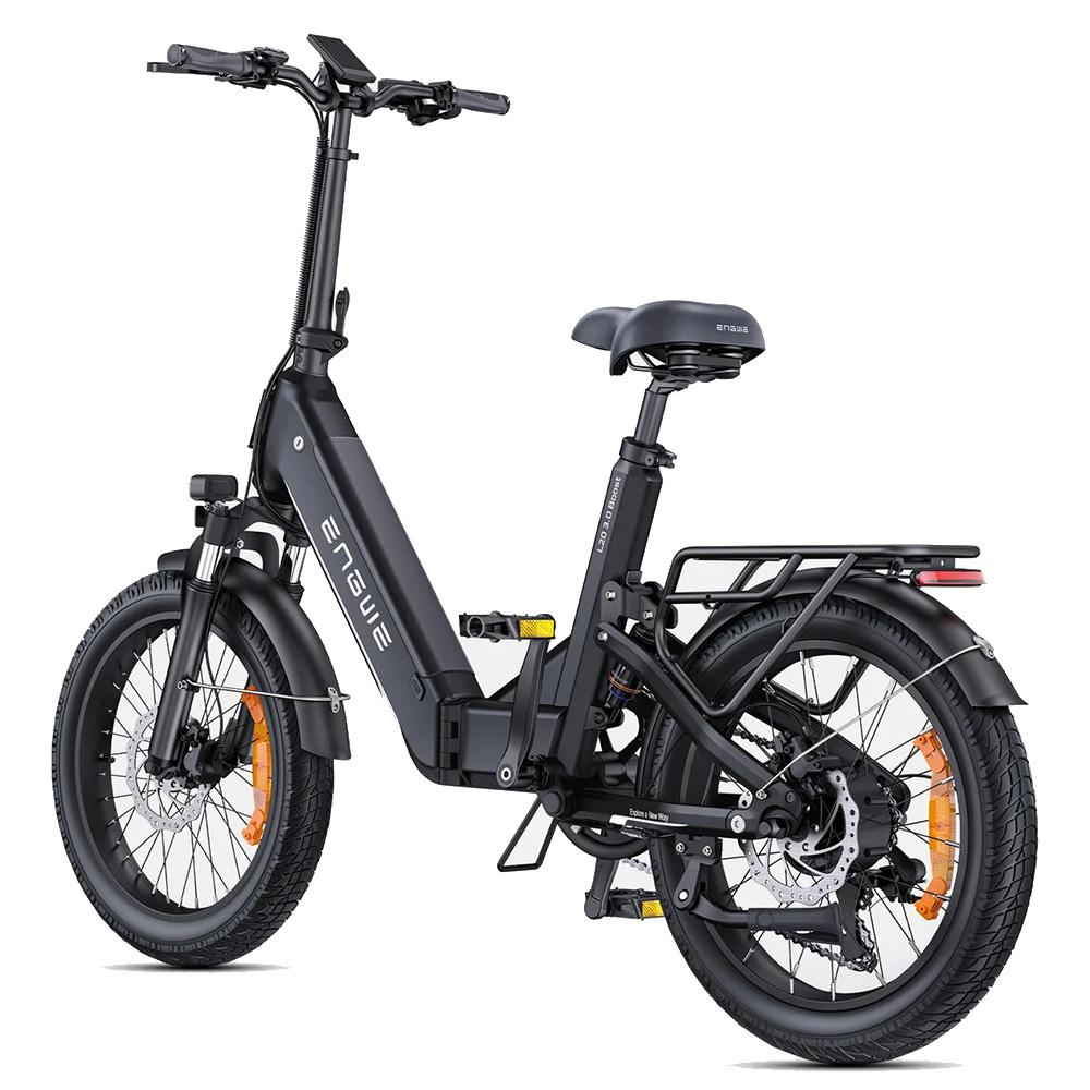 Electric Bicycle Engwe L20 3.0 BOOST 20" Top Speed 25Km/h Fully Suspended Adult Electric Bicycle 48V 13.5AH Hydraulic Brake
