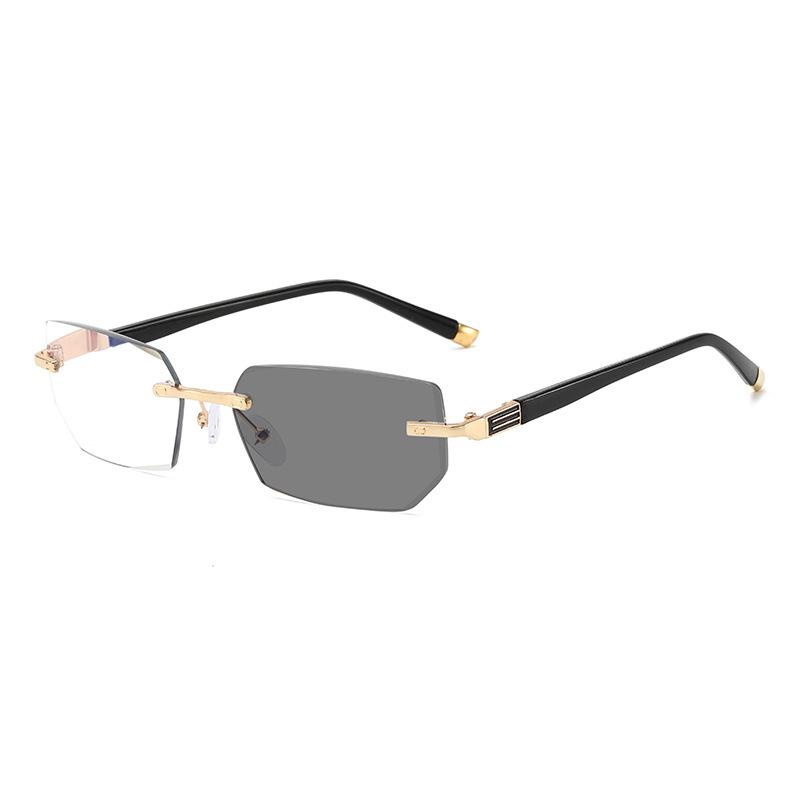 New Color-Changing Anti-Blue Light Reading Glasses for Middle-Aged & Seniors, High-Definition Patterned, Hot-Selling Cross-Border Glasses