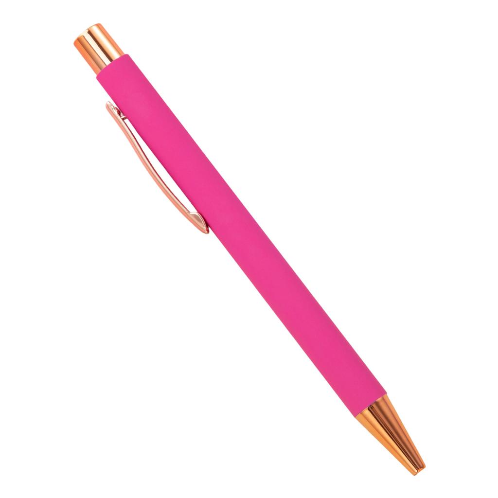 Retractable Ballpoint Pen 1.0mm Writing Pen Metal Ballpoint Pen Black Ink Stationery Pen for Student Teacher