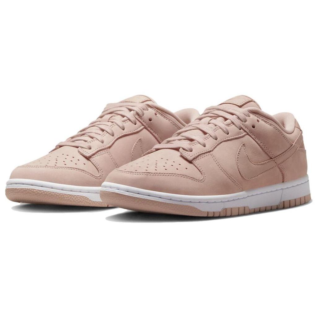 Nike Dunk Low Premium Soft Pink Women Sneakers White DV7415-600