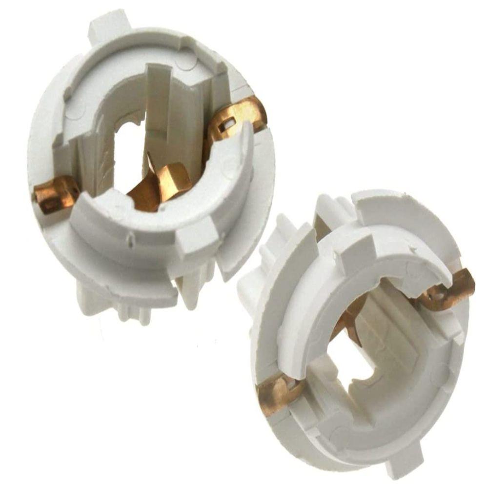 

White Lamp Metal Bulb Socket Holder Reliable 63216943036 for X5