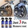 Multifunctional car rust remover used for removing rust providing surface protection on car brake pads iron metal surface 1/3PCS