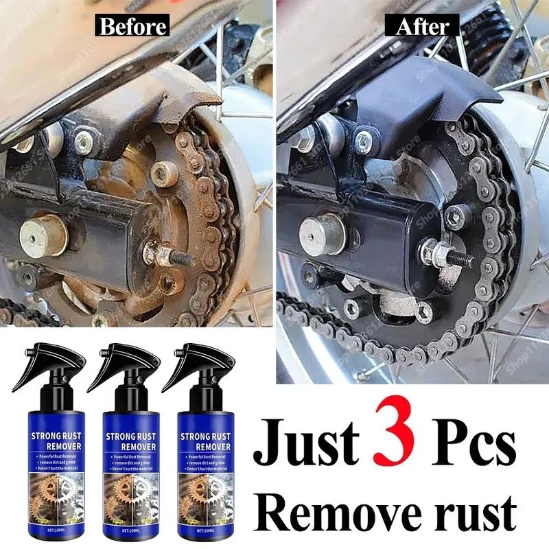 Multifunctional car rust remover used for removing rust providing surface protection on car brake pads iron metal surface 1/3PCS