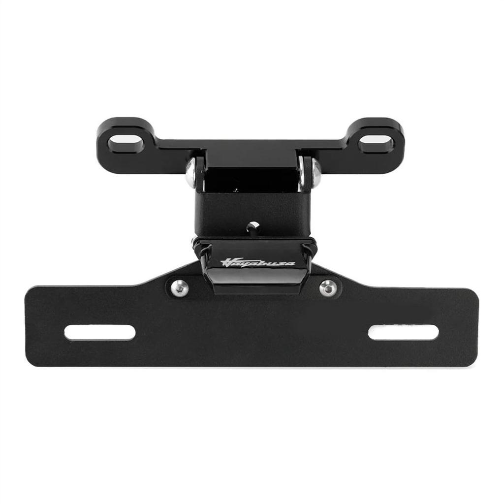 License Plate Holder Suzuki Hayabusa GSX1300R 2008-2020 Motorcycle Tail Frame Bracket License Plate Holder License Plate Holder (Color: Black)