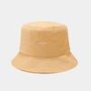Korean Version of the New Towel Material Bucket Hat Symbol Embroidery Internet Celebrity Foldable Basin Hat Spring and Autumn Outdoor Visor Hat Chil