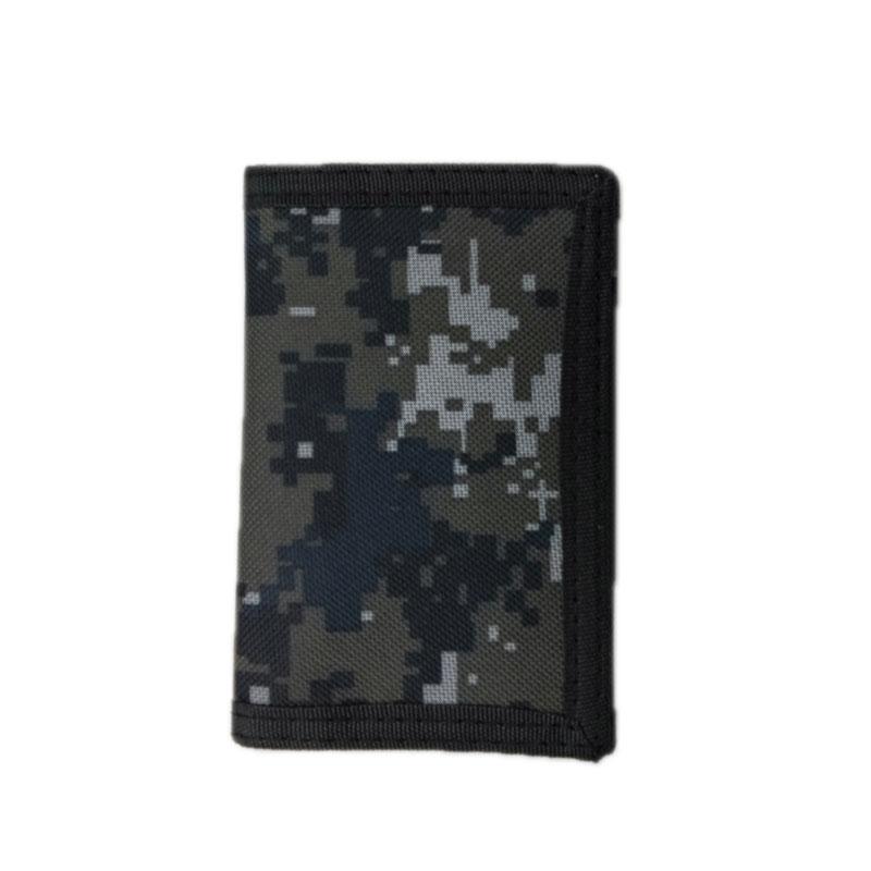 

МОДНЫЙ повседневный кошелек с тремя отделениями для мужчин, женщин, молодежи, новинка, сумка для денег, кошелек на молнии, держатель для удостоверения личности, карман для детей