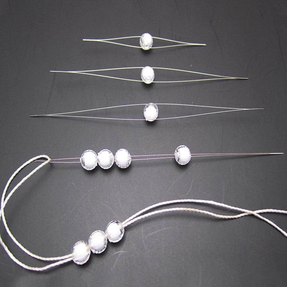 Open the Bead Needle DIY Supplies for Making Beads Handmade Pins Jewelry Tools N