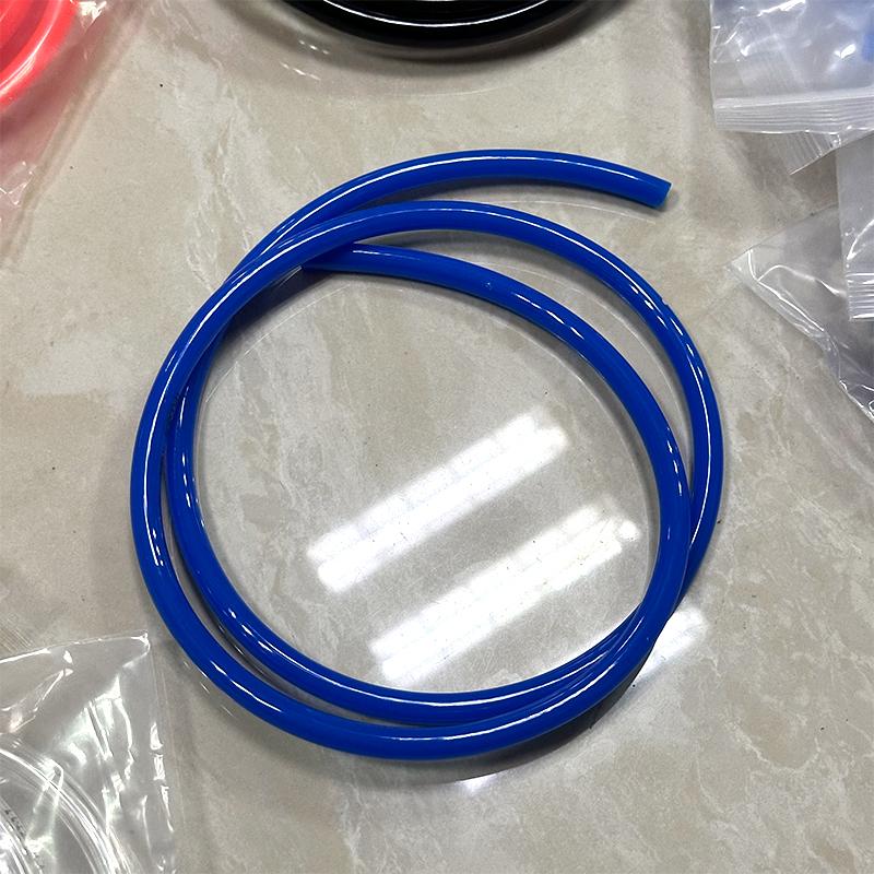 1Meter Fuel Tube Gas Petrol Pipe Line Soft Hose Gas-filled Pipe OD:8mm D:5mm Trimmer Chainsaw String Tools Orange, Transparent,