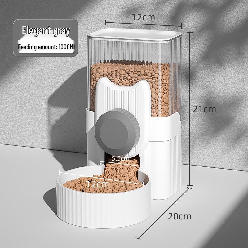 Hanging Pet Water Fountain and Feeder for Cats and Dogs