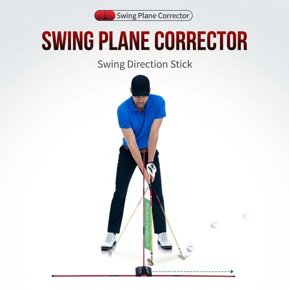 7 Adjustable Angles Golf Swing Trainer Portable ABS Base Golf Posture Corrector  Swing Practice