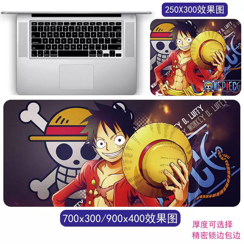 Cartoon Anime ONE PIECE Mouse Pad Oversized One Piece Roronoa Zoro Monkey D. Luffy Animation Game Office Computer Desk Mat Two-dimensional Peripheral