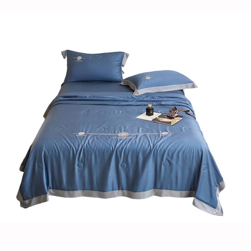 CHANSI Pure Lyocell Soy Blend Summer Quilt