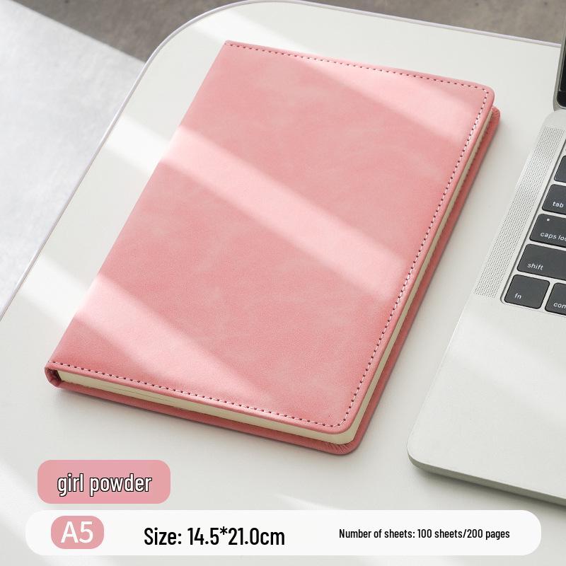 A5 Simple Style Hardcover Notebook: Elegant Meeting Minutes & Thoughtful Gift