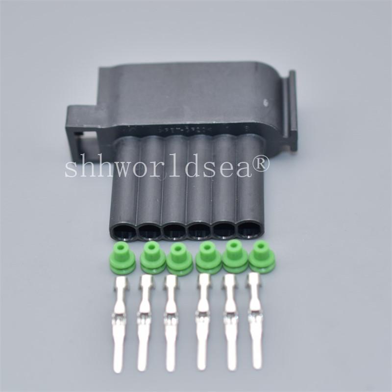 1Sets 6 Pin 4M51-9F836-BK Auto Accelerator Pedal Car Connector For Volvo For  Ford 1.6TDCI Accelerator Throttle Car 4M5T-14A464